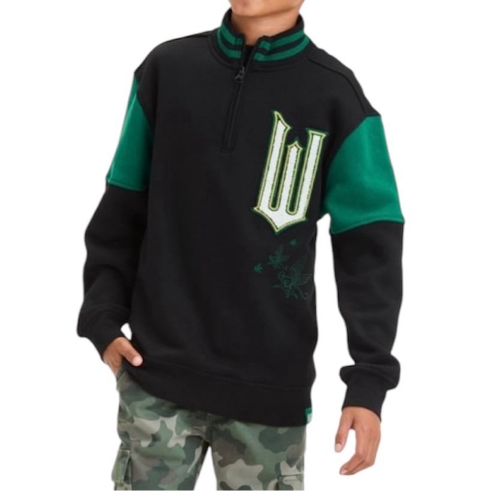 Universal Wicked Pullover Half Zipper Kids Unisex Sweatshirt - Size Small NWT